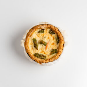 QUICHE SAUMON FUME ASPERGES